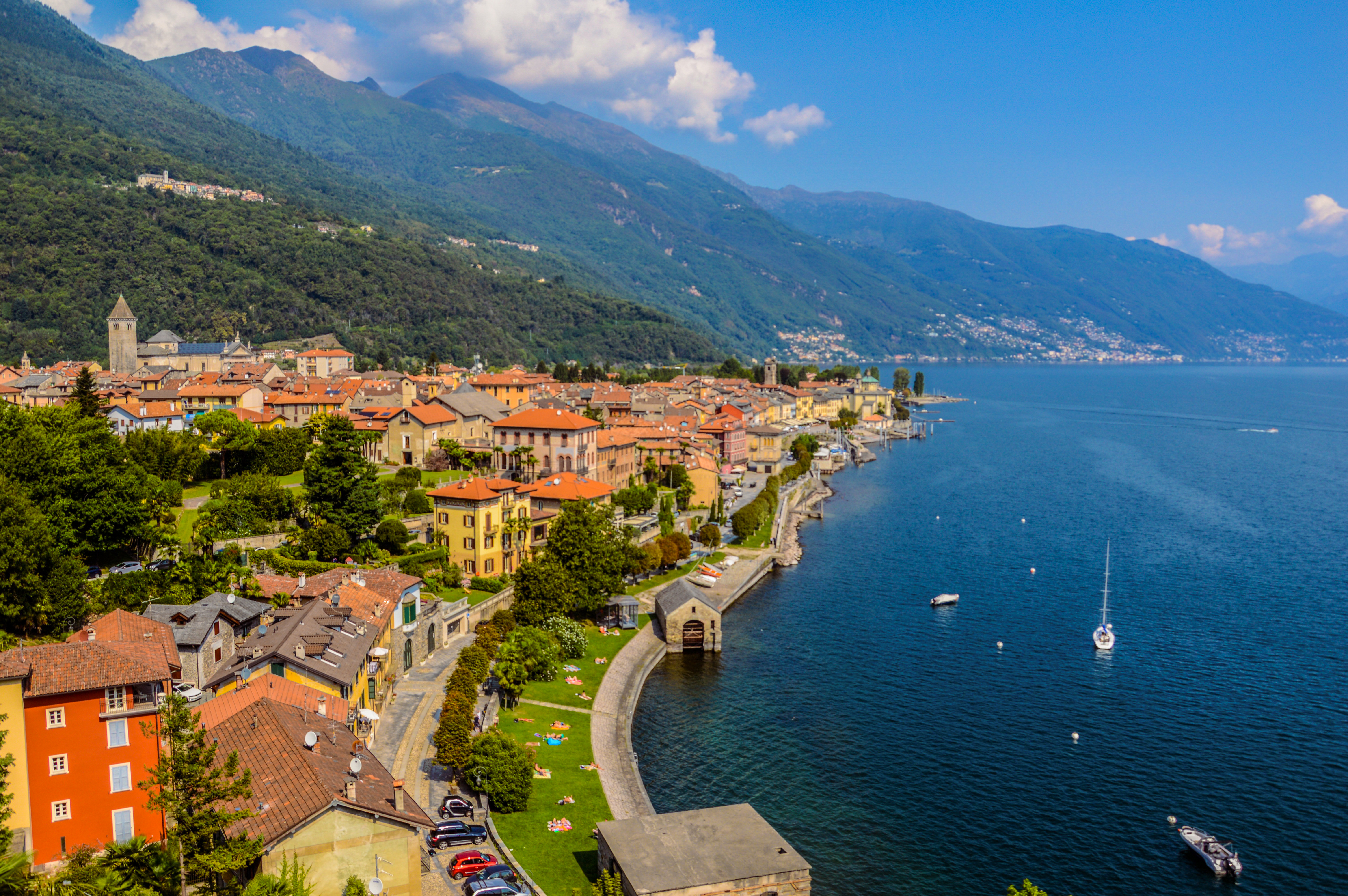 Lake Maggiore, northern Italy
